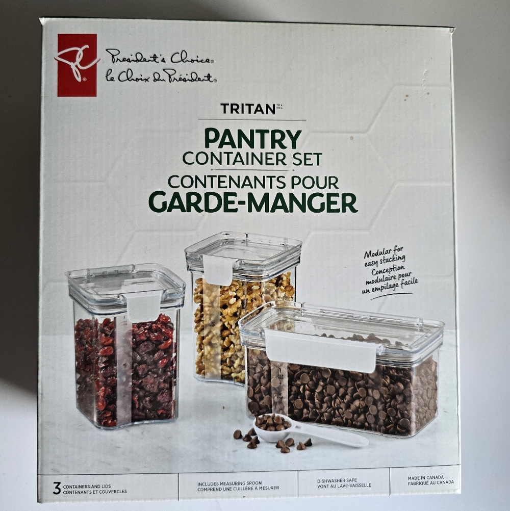 🫙 Triton Pantry Container 3-Piece Set